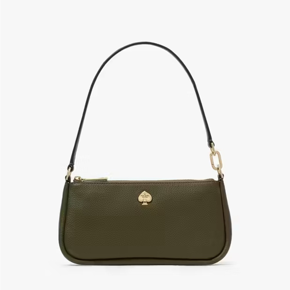 kate spade Pebbled Leather-Kayla Convertible Wristlet - Picture 2 of 13